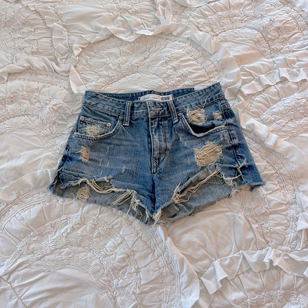 Lovers + Friends jean shorts